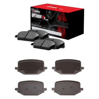 R1 Concepts® - Optimum OEp Front and Rear Brake Pad Set