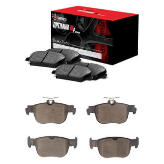 R1 Concepts® - Optimum OEp Front and Rear Brake Pad Set