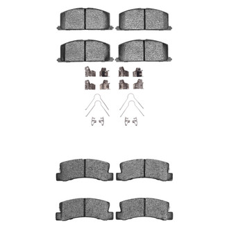 R1 Concepts® - Optimum OEp Front and Rear Brake Pad Set