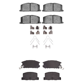 R1 Concepts® - Optimum OEp Front and Rear Brake Pad Set