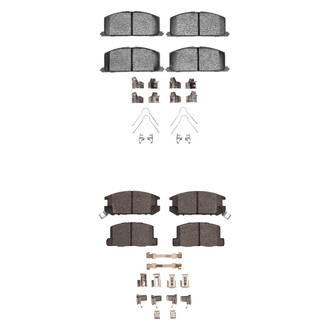 R1 Concepts® - Optimum OEp Front and Rear Brake Pad Set
