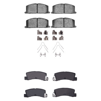 R1 Concepts® - Optimum OEp Front and Rear Brake Pad Set