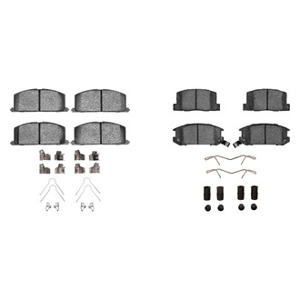R1 Concepts® - Optimum OEp Front and Rear Brake Pad Set
