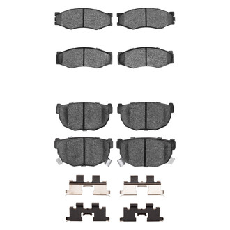 R1 Concepts® - Optimum OEp Front and Rear Brake Pad Set
