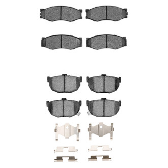 R1 Concepts® - Optimum OEp Front and Rear Brake Pad Set