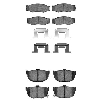 R1 Concepts® - Optimum OEp Front and Rear Brake Pad Set