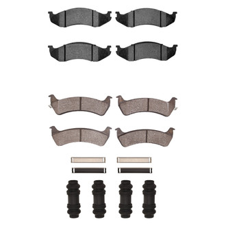 R1 Concepts® - Optimum OEp Front and Rear Brake Pad Set