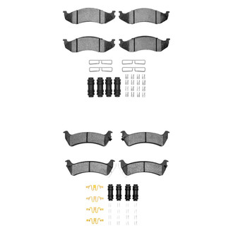 R1 Concepts® - Optimum OEp Front and Rear Brake Pad Set