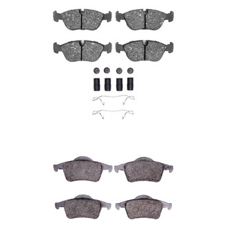 R1 Concepts® - Optimum OEp Front and Rear Brake Pad Set