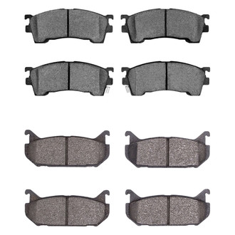 R1 Concepts® - Optimum OEp Front and Rear Brake Pad Set