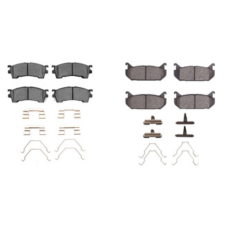 R1 Concepts® - Optimum OEp Front and Rear Brake Pad Set