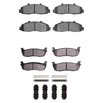R1 Concepts® - Optimum OEp Front and Rear Brake Pad Set