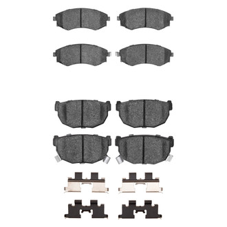 R1 Concepts® - Optimum OEp Front and Rear Brake Pad Set