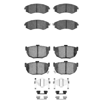 R1 Concepts® - Optimum OEp Front and Rear Brake Pad Set