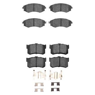 R1 Concepts® - Optimum OEp Front and Rear Brake Pad Set