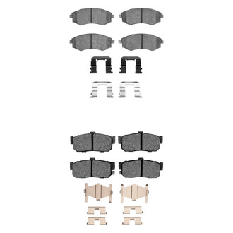 R1 Concepts® - Optimum OEp Front and Rear Brake Pad Set