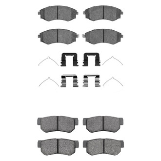 R1 Concepts® - Optimum OEp Front and Rear Brake Pad Set