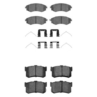 R1 Concepts® - Optimum OEp Front and Rear Brake Pad Set