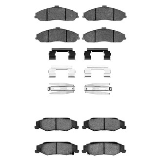 R1 Concepts® - Optimum OEp Front and Rear Brake Pad Set