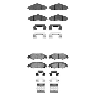 R1 Concepts® - Optimum OEp Front and Rear Brake Pad Set