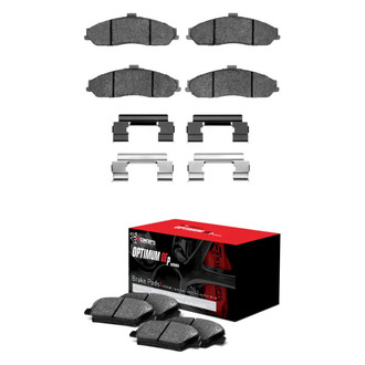 R1 Concepts® - Optimum OEp Front and Rear Brake Pad Set