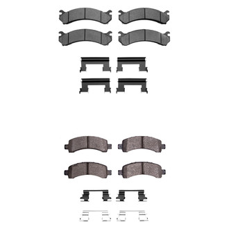 R1 Concepts® - Optimum OEp Front and Rear Brake Pad Set