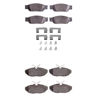R1 Concepts® - Optimum OEp Front and Rear Brake Pad Set