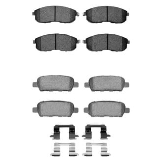 R1 Concepts® - Optimum OEp Front and Rear Brake Pad Set