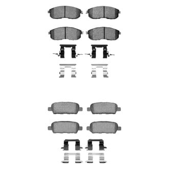 R1 Concepts® - Optimum OEp Front and Rear Brake Pad Set
