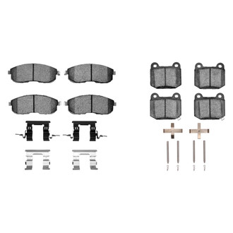 R1 Concepts® - Optimum OEp Front and Rear Brake Pad Set