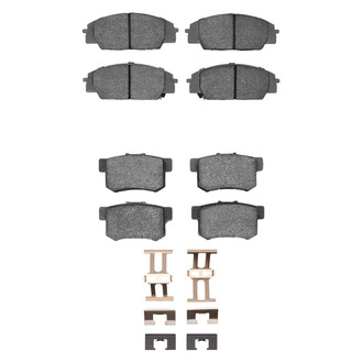 R1 Concepts® - Optimum OEp Front and Rear Brake Pad Set