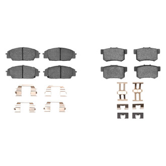 R1 Concepts® - Optimum OEp Front and Rear Brake Pad Set