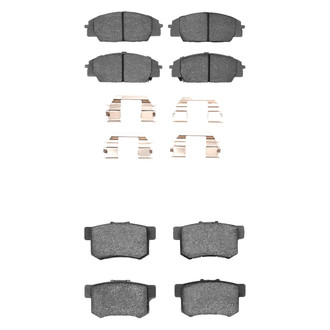 R1 Concepts® - Optimum OEp Front and Rear Brake Pad Set