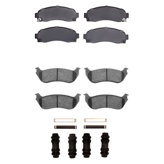 R1 Concepts® - Optimum OEp Front and Rear Brake Pad Set