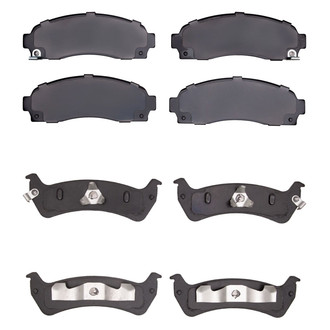 R1 Concepts® - Optimum OEp Front and Rear Brake Pad Set