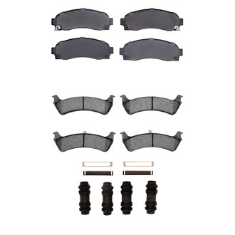 R1 Concepts® - Optimum OEp Front and Rear Brake Pad Set