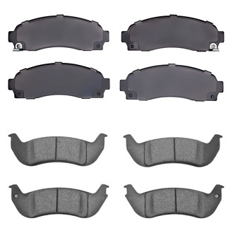 R1 Concepts® - Optimum OEp Front and Rear Brake Pad Set