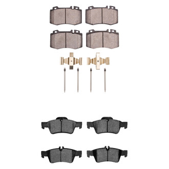 R1 Concepts® - Optimum OEp Front and Rear Brake Pad Set