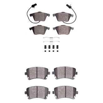 R1 Concepts® - Optimum OEp Front and Rear Brake Pad Set
