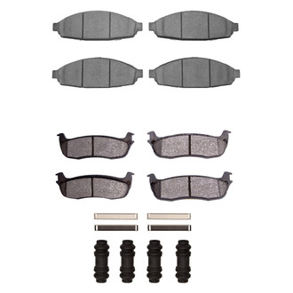 R1 Concepts® - Optimum OEp Front and Rear Brake Pad Set