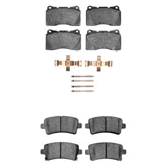 R1 Concepts® - Optimum OEp Front and Rear Brake Pad Set