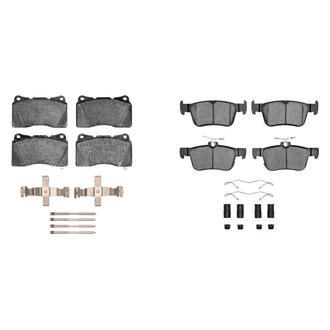 R1 Concepts® - Optimum OEp Front and Rear Brake Pad Set