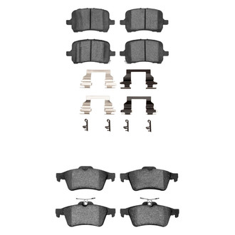 R1 Concepts® - Optimum OEp Front and Rear Brake Pad Set