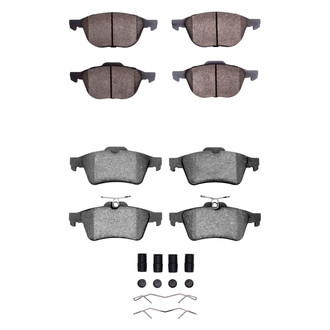R1 Concepts® - Optimum OEp Front and Rear Brake Pad Set