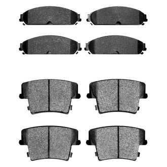R1 Concepts® - Optimum OEp Front and Rear Brake Pad Set