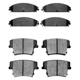 R1 Concepts® - Optimum OEp Front and Rear Brake Pad Set