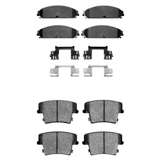 R1 Concepts® - Optimum OEp Front and Rear Brake Pad Set