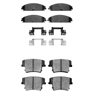 R1 Concepts® - Optimum OEp Front and Rear Brake Pad Set