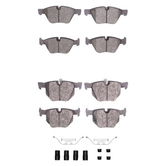R1 Concepts® - Optimum OEp Front and Rear Brake Pad Set