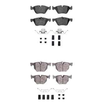 R1 Concepts® - Optimum OEp Front and Rear Brake Pad Set